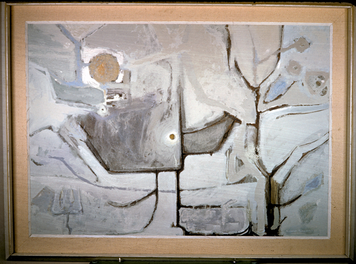 Toza, Abstracted Landscape, 1950s