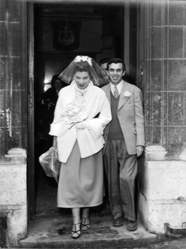 Ruth and Svetozar's wedding, January 9, 1954