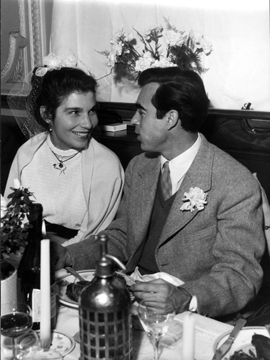 Ruth and Svetozar's wedding reception, January 9, 1954